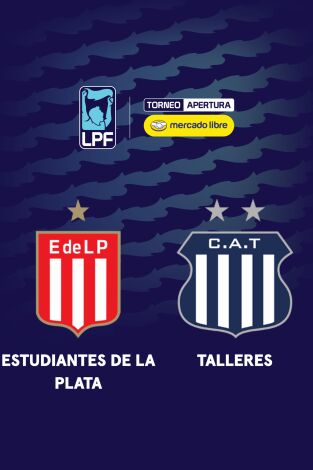 Liga Argentina. Torneo Apertura (T2026): Estudiantes - Talleres