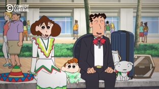 Shin Chan en México: el ataque del cactus gigante