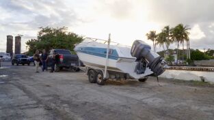 Control de aeropuertos: el Caribe: Un barco lleno de coca