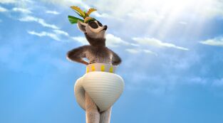 Viva el rey Julien (T1): Ep.12 Los pañales están de moda