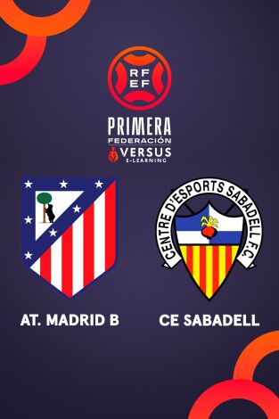 Primera Federación (T25/26): Atlético de Madrid B - Sabadell