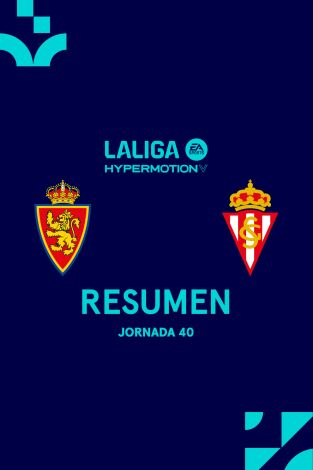 Resúmenes LALIGA HyperMotion (T25/26): Zaragoza - Sporting