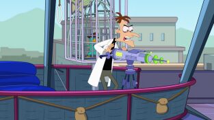 Phineas y Ferb (T5): Ep.6 Superéxito del verano / Nublado con probabilidades de mamá