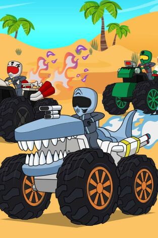 Swap riders: Tuning the beast (T1): Ep.1 El circuito de dinosaurios más bestial