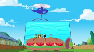 Phineas y Ferb (T5): Ep.7 Submarino bocata-submarino / Licencia para pillar