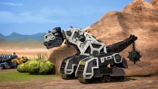 Dinotrux (T1): Ep.3 Garaje