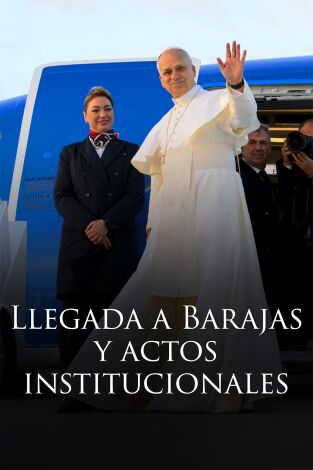 Visita Papa a España: Llegada a Barajas y actos institucionales