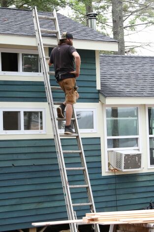 Restauradores de cabañas: Una cabaña construida por Bampy
