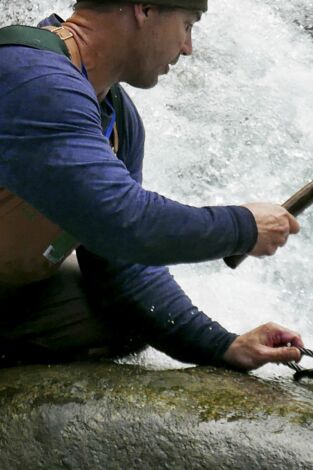 La fiebre del oro: aguas bravas: Desprendimiento de tierras