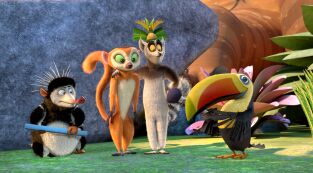 Viva el rey Julien (T1): Ep.9 Una mentira enorme