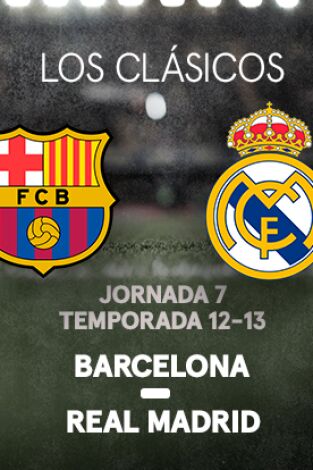 Liga BBVA (T12/13): Barcelona - Real Madrid