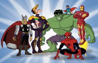 Phineas Y Ferb (T4): Ep.21 Misión Marvel (I)