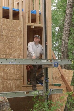 Construyendo Alaska: En vertical