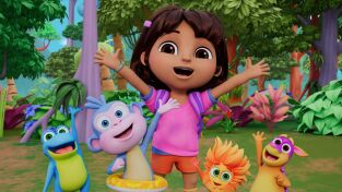 Dora (T1): Ep.4 Gran Pollo Rojo, despierta. El regalo misterioso