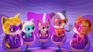 Superkitties (T3): Ep.15 Lío del helicóptero / El gato de la suerte