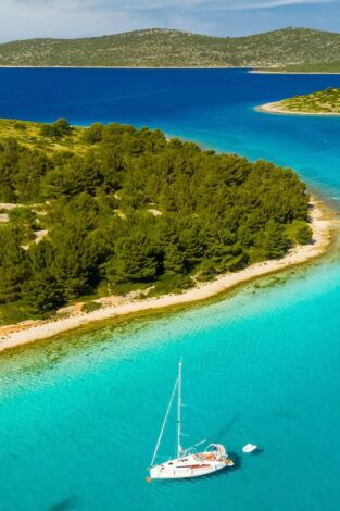 La costa de Croacia