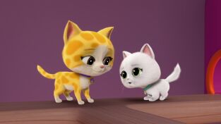 Superkitties SuperMaullidos (T2): Ep.24 Derribo de la torre Critter / Gatita pateadora