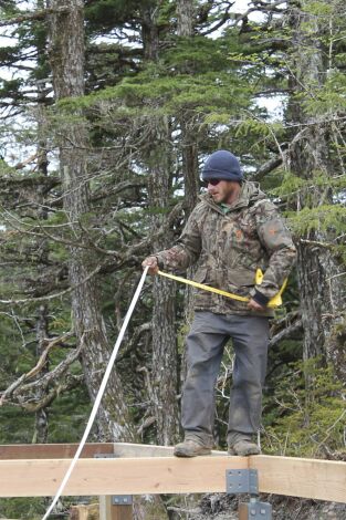 Construyendo Alaska: Apretón de temporada