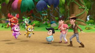 Deer Squad (T3): Ep.4 La isla secreta / Astrobot