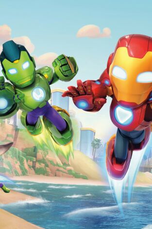Iron Man y su superequipo (T1): Ep.16 La historia de Ojo de Halcón / Iron Fiesta de pijamas