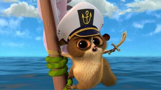 Viva el Rey Julien (T2): Ep.28 Oh, Capitán, Mi Capitán. Segunda Parte