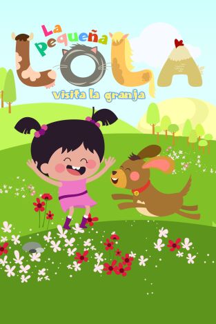 La pequeña Lola visita la granja